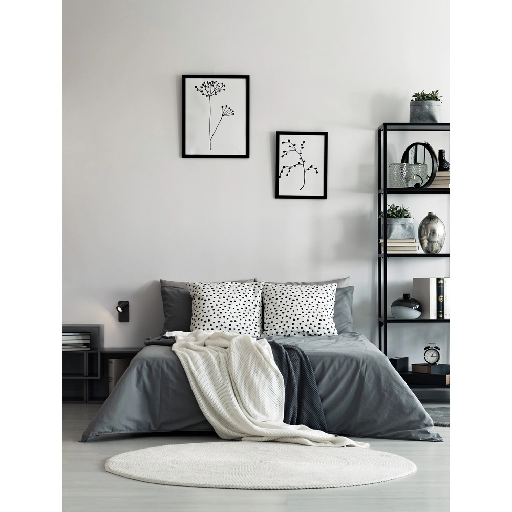 Wandspot Cosmina zwart Lyora 5212017455369