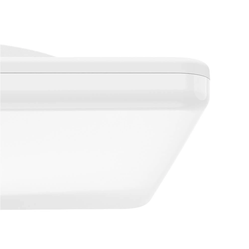 Vierkante plafondlamp Castagneto 31 x 31cm wit Eglo 9008606313235