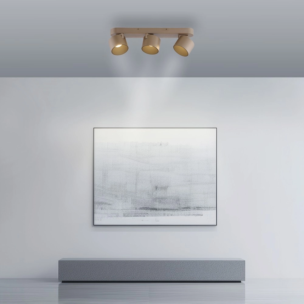 3L Led opbouwspot Pure Cup bronce Paul Neuhaus 4012248395622