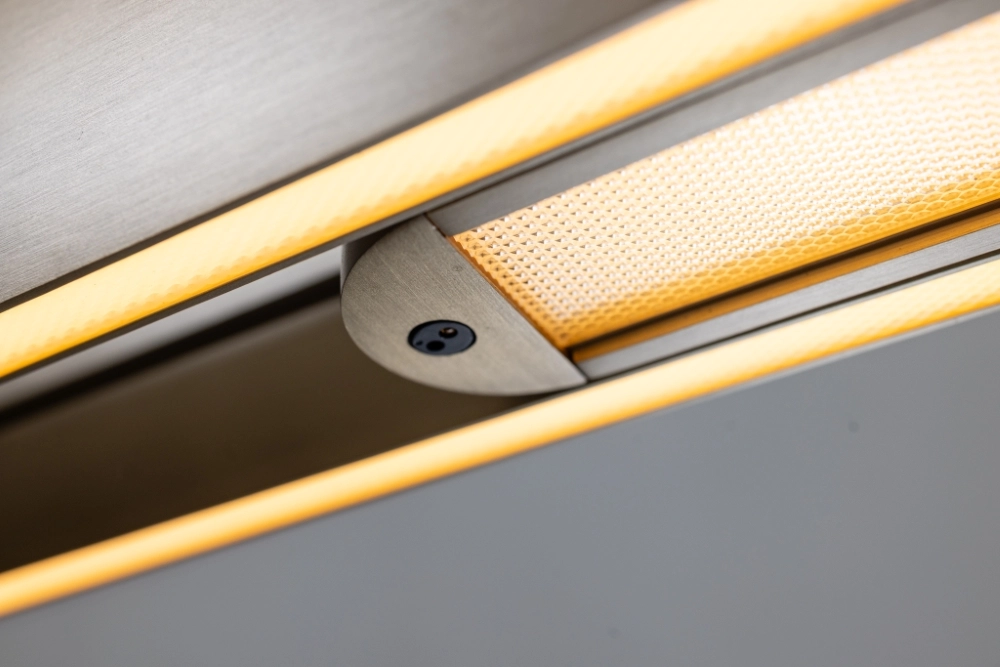 Verstelbare hanglamp Bella 120-180cm breed - gun metal ETH 8720195312680