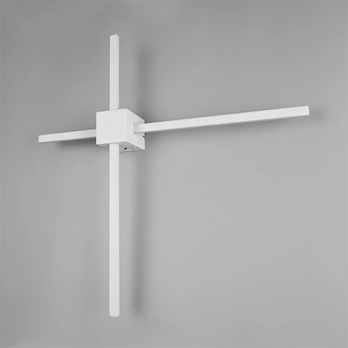 Moderne wandlamp Cassino wit 67,5cm Trio 4017807683240