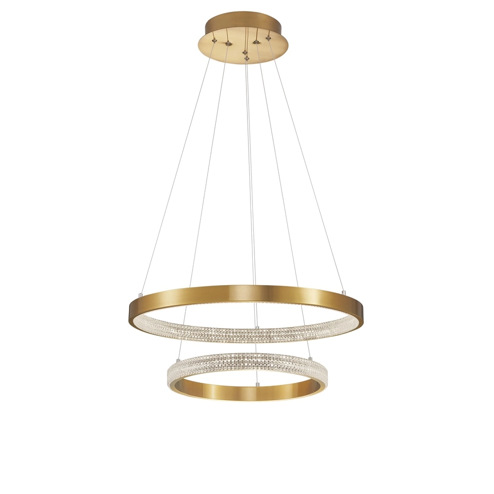Hanglamp Preston goud Ø 60cm double Lyora 5212017424105