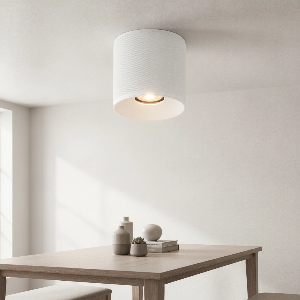 Plafondlamp Costa wit
