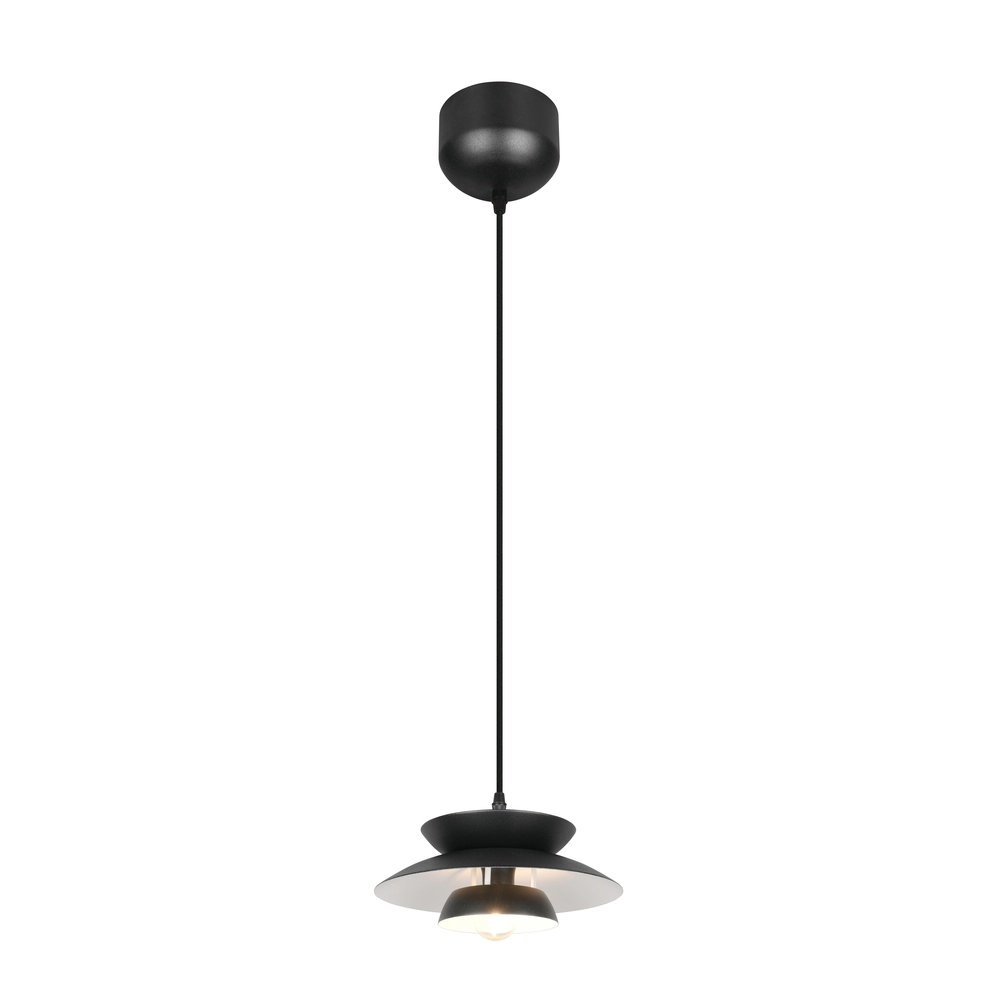 Hanglamp design Amarila zwart Ø 25cm Trio 4017807682762