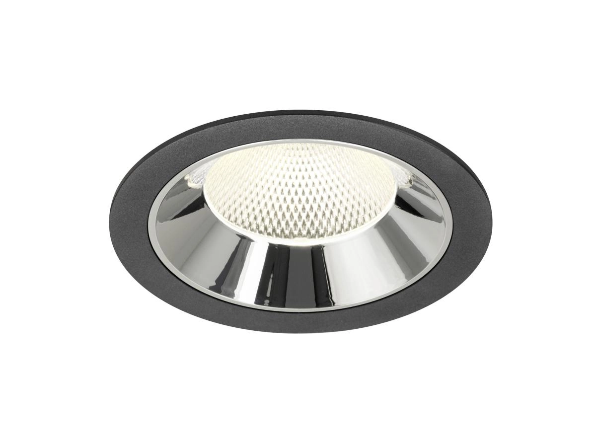 Inbouwspot Numinos XL zwart/chroom 4000K - 40gr