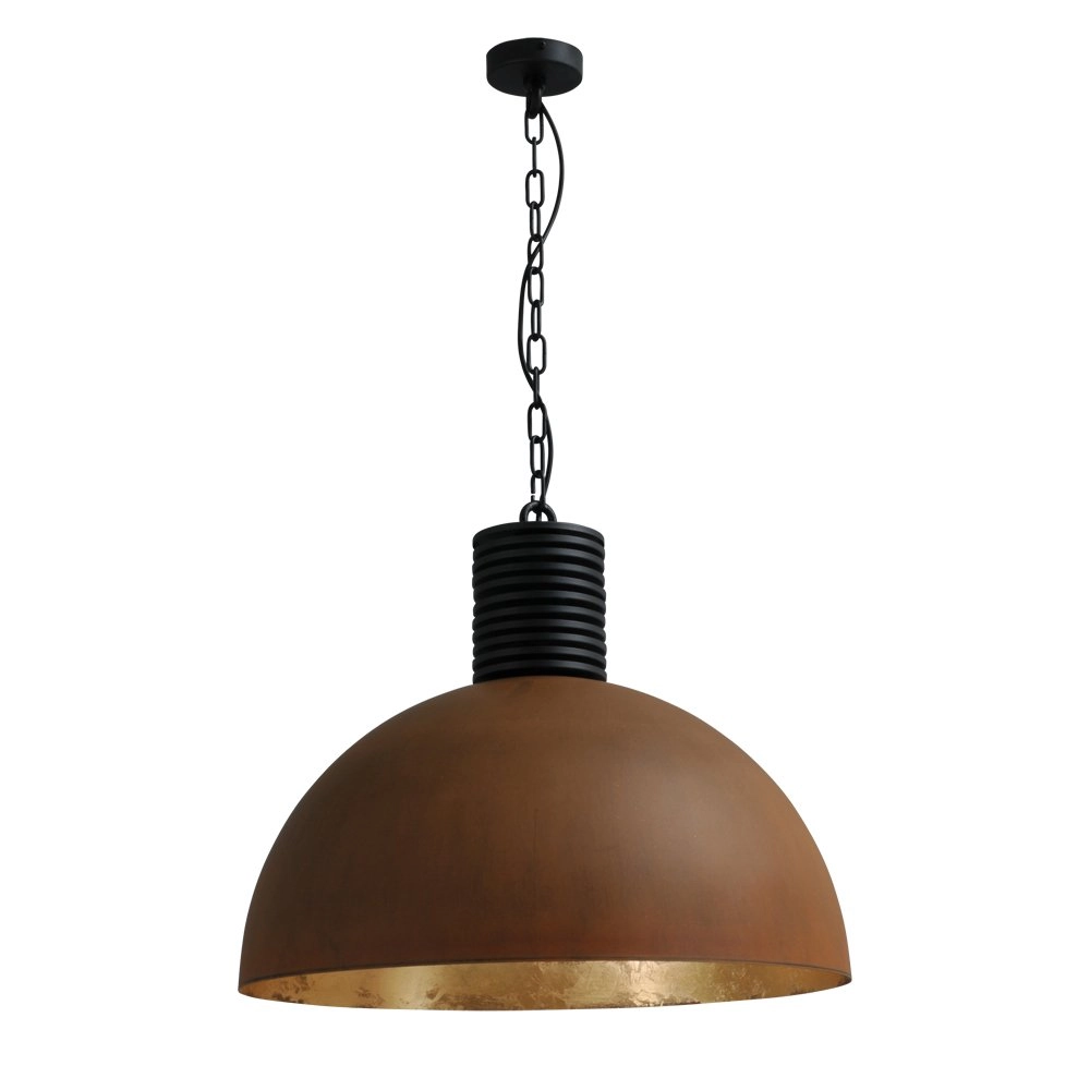Roestige industrielamp Industria Rust 60