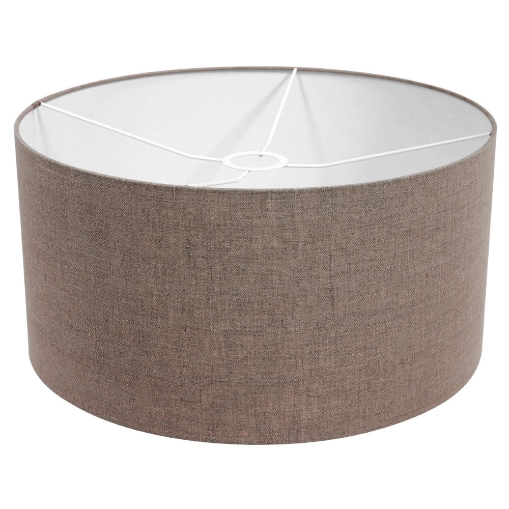 Chique schemerlamp Lyons B met taupe linnen kap Steinhauer 8712746166620