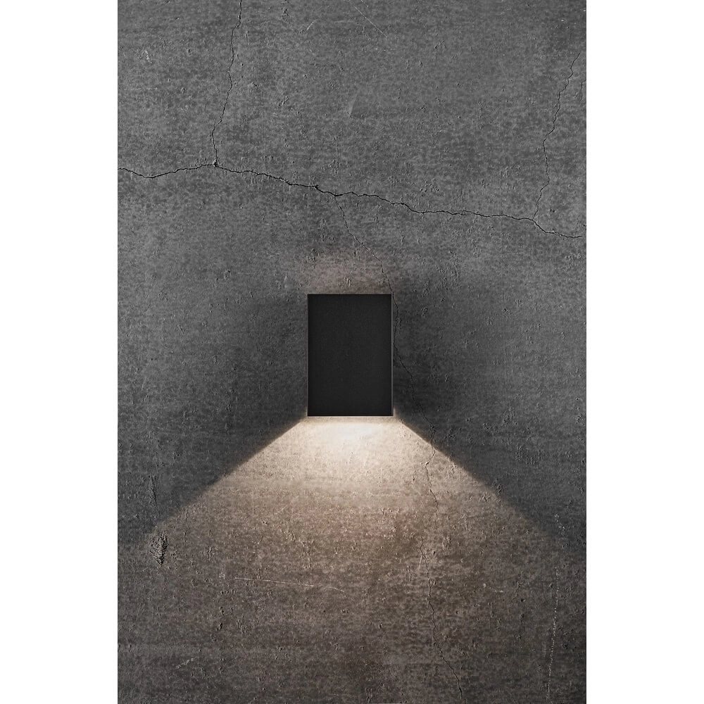 Wandlamp zwart Fold strak design Nordlux 5704924000539
