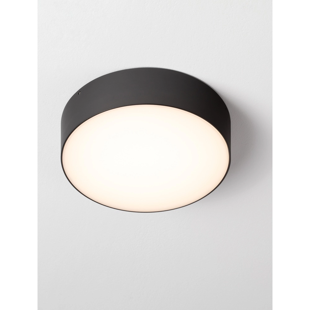 Ronde plafondlamp Judi Ø 21cm antraciet Lyora 5212017453839