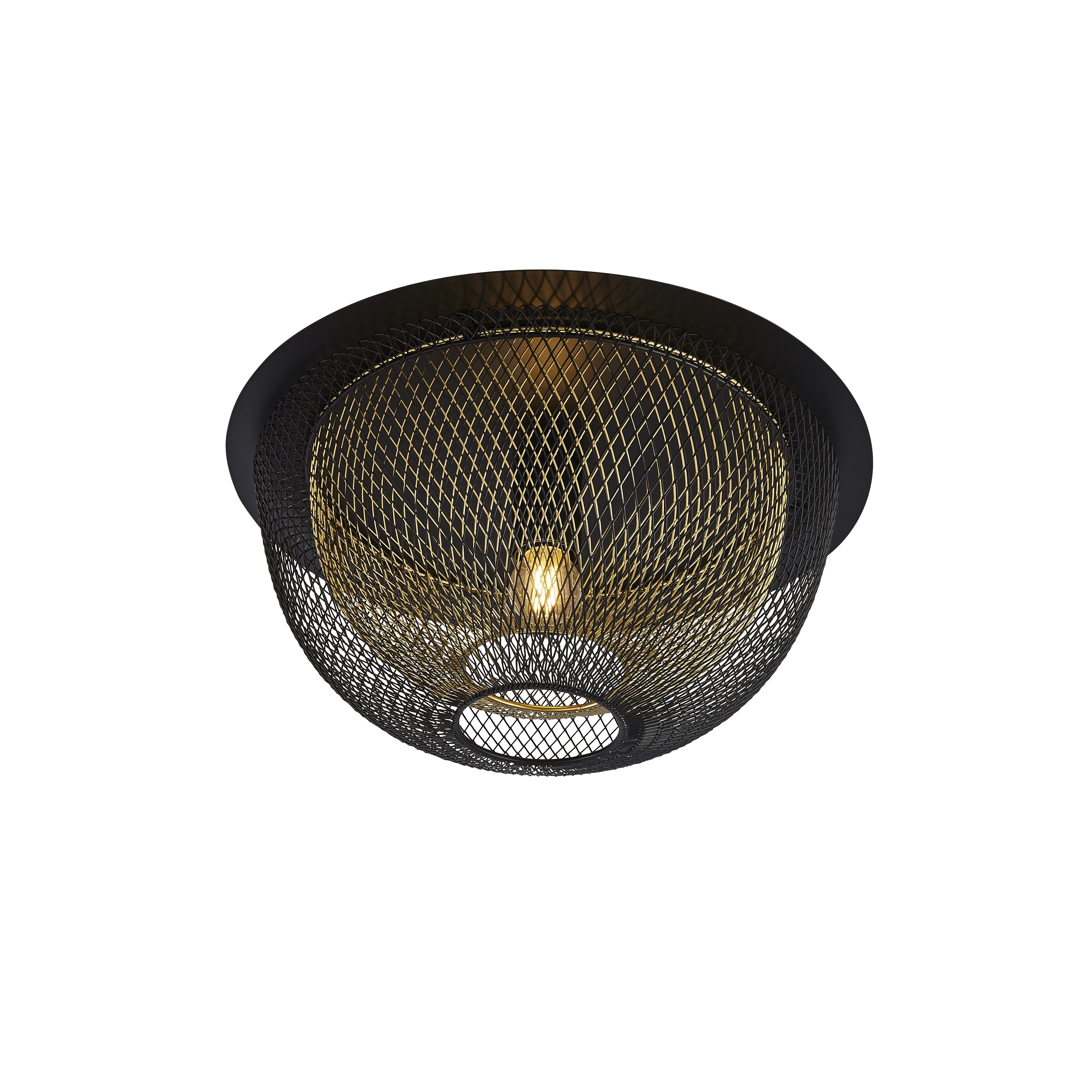 Trendy plafondlamp Honeycomb Ø 40cm Searchlight 5053423174280