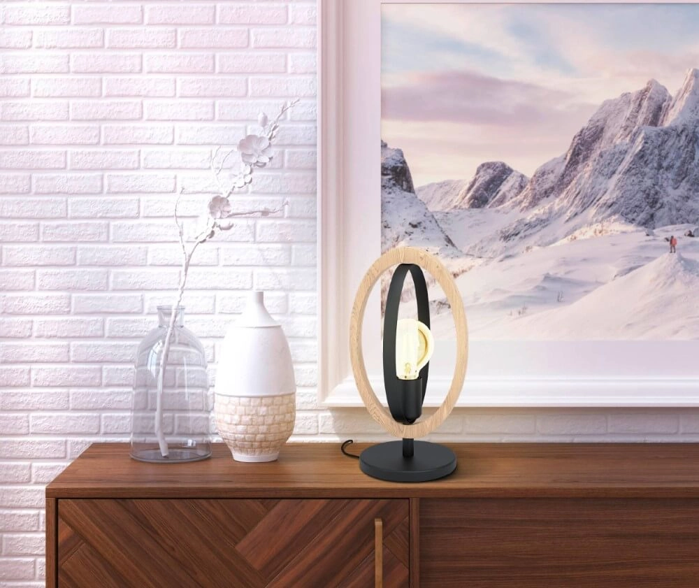 landelijk tafellampje Basildon Eglo 9002759434649