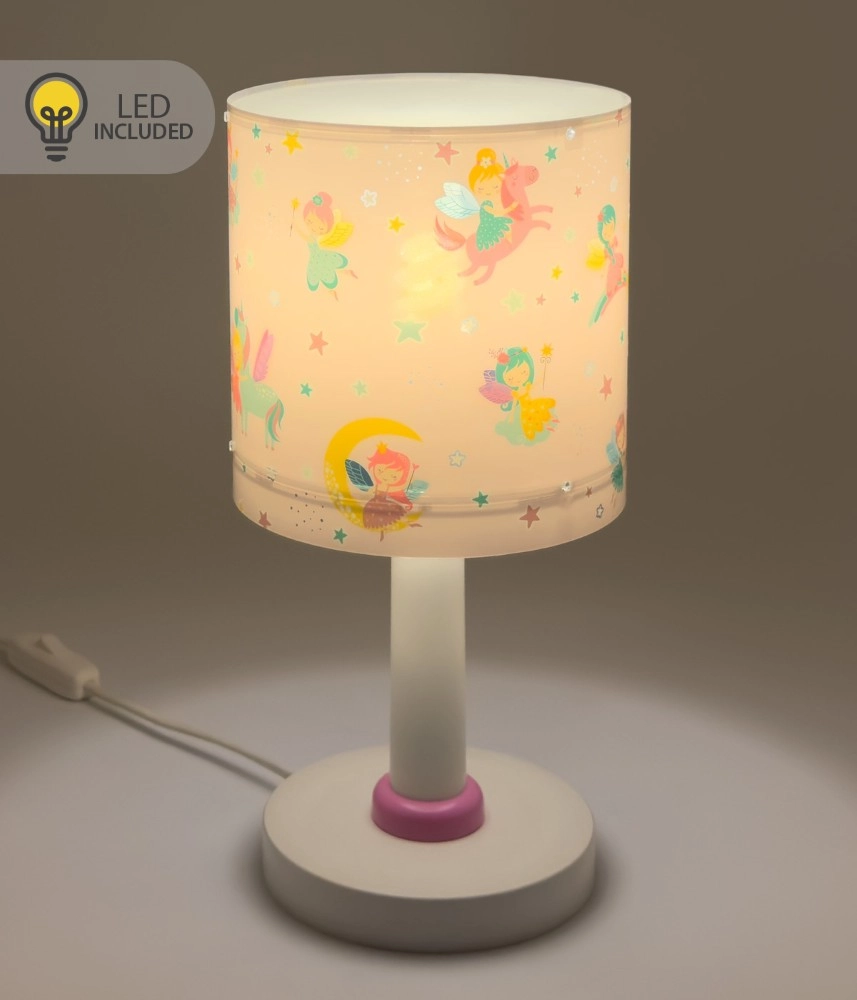 Kinderkamer tafellamp Fairy Dreams roze Dalber 8420406002255