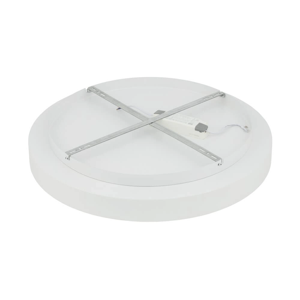 Ronde plafondlamp Nikki Round wit Ø 60cm Lyora 5903139112024