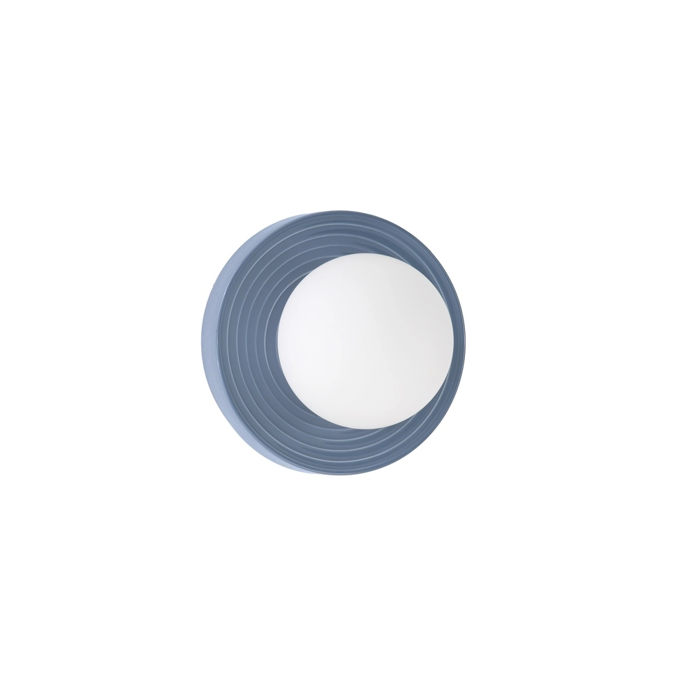 Wandlamp Orbique lichtblauw Ø 22cm Lyora 5212017483867