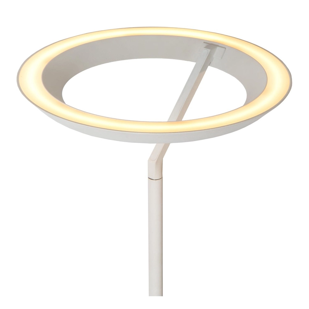 Design vloerlamp Celeste wit Ø 28cm Lucide 5411212031945