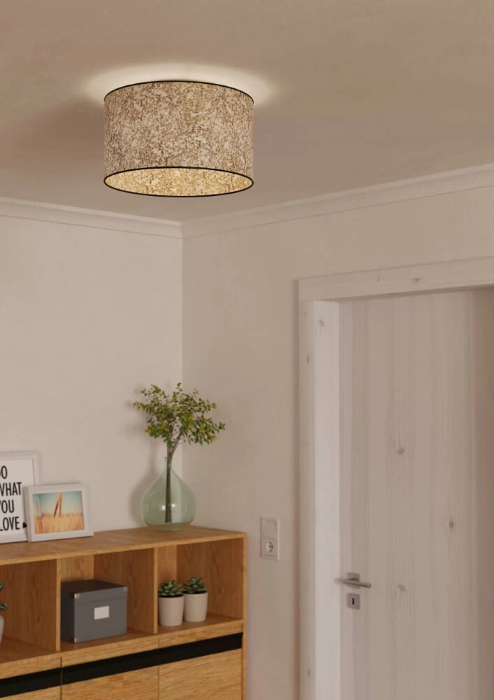 Natuurlijke plafondlamp Butterburn Ø 38cm Eglo 9002759439354