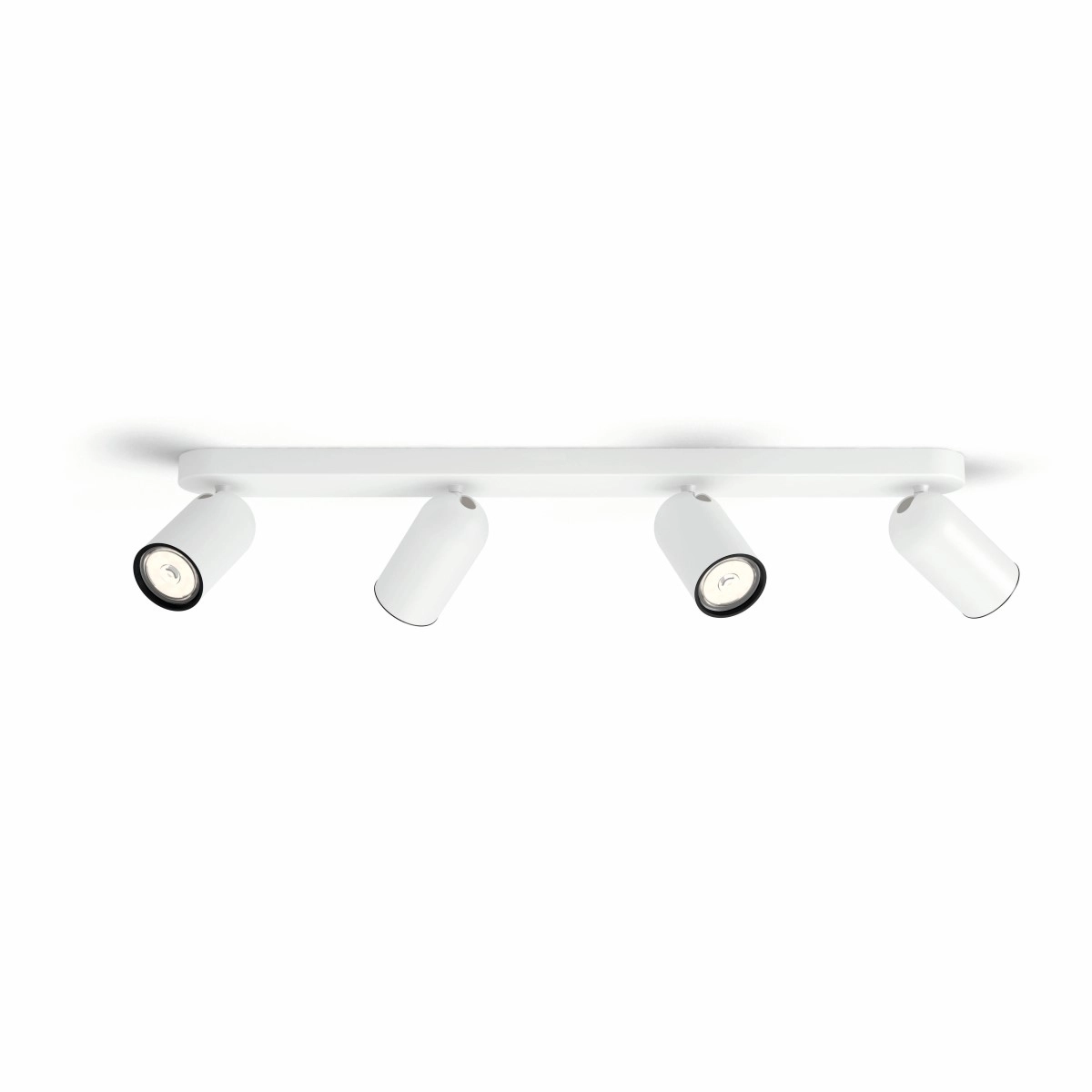 Spotlamp Pongee 4-lichts wit Philips 8718696164853
