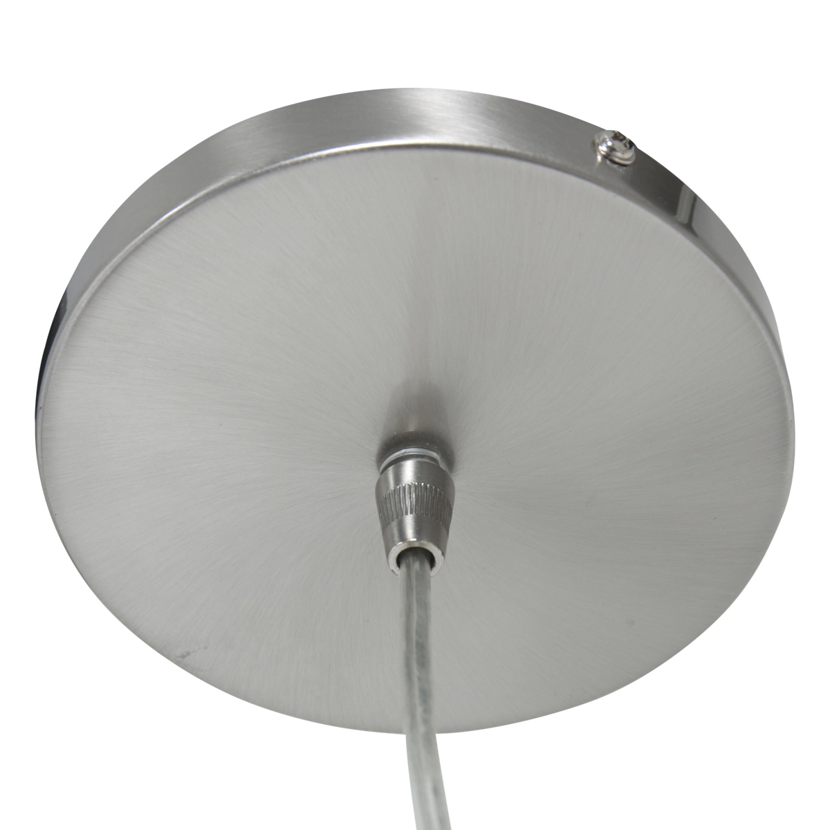 Hanglamp Sparkled 50cm grijs met Taupe velours Steinhauer 8712746146196