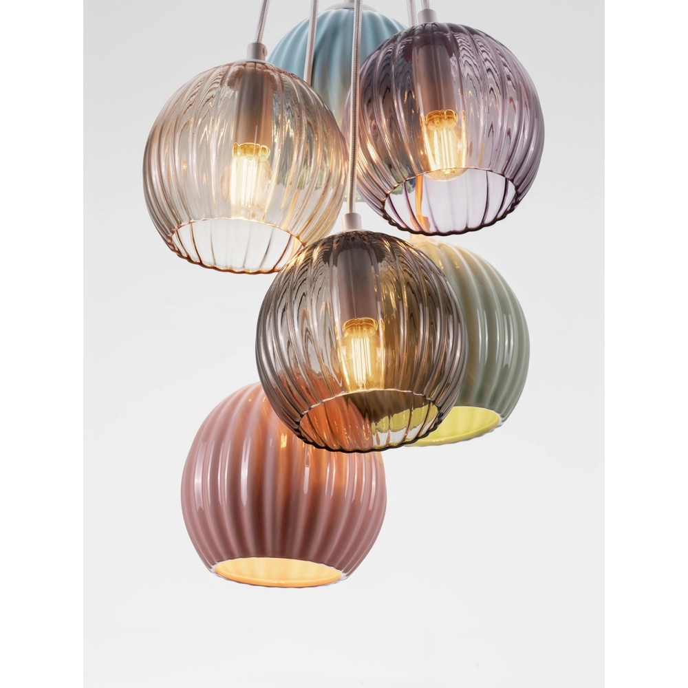 Colored pendant lamp Meline 6-light Lyora 5212017473998
