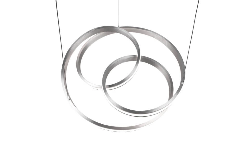 Hanglamp Nuria 60cm RVS Trio 4017807505221