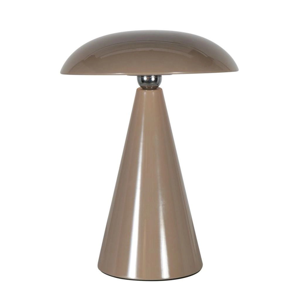 Oplaadbare tafellamp Mush bruin Steinhauer 8712746188769