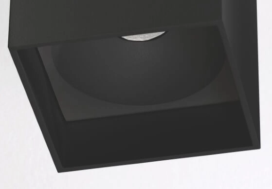 Zwarte ledspot Brock opbouw Artdelight 8719831731657