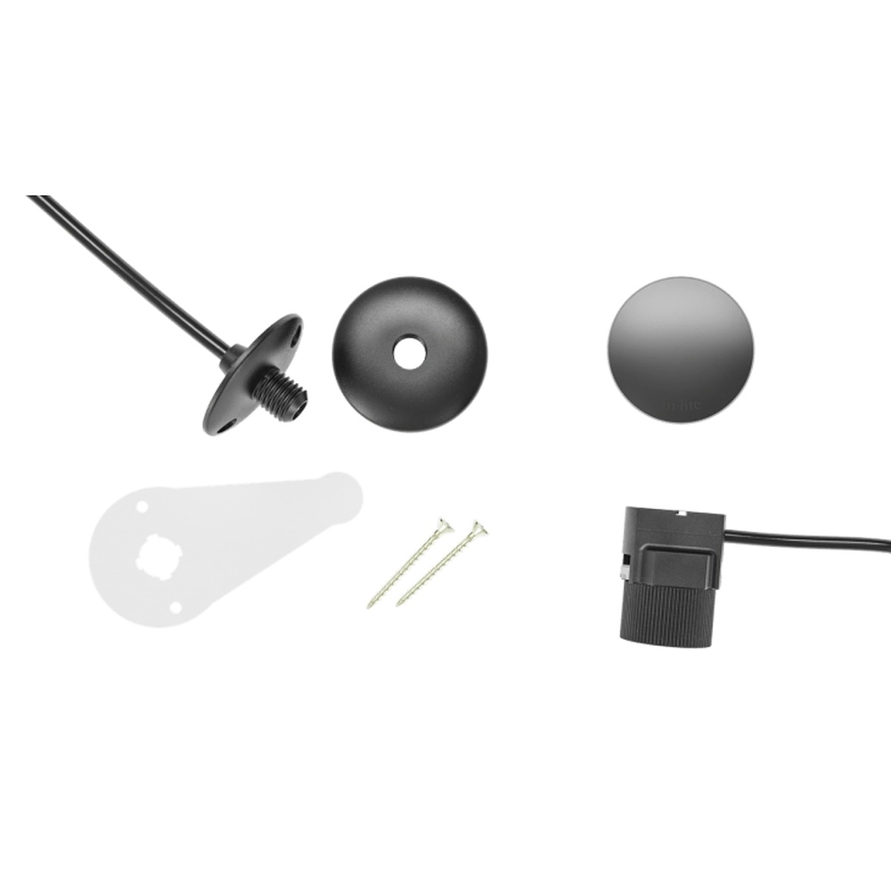 12 volt wandlampje Mini Sway Wall pearl grey In-lite 8717051005442