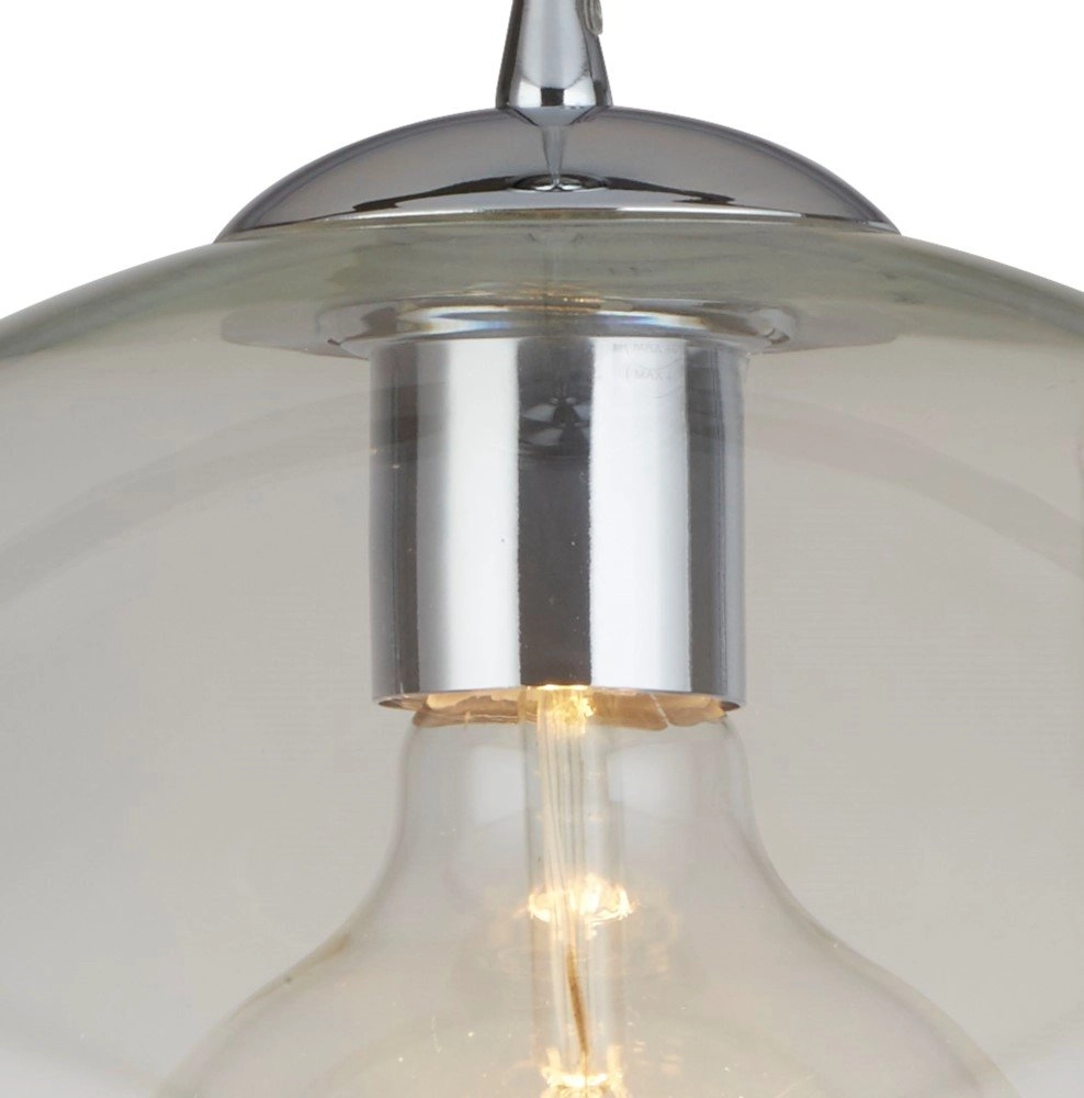 Hanglamp Balls Ø 35cm chroom met glas Searchlight 5053423138831