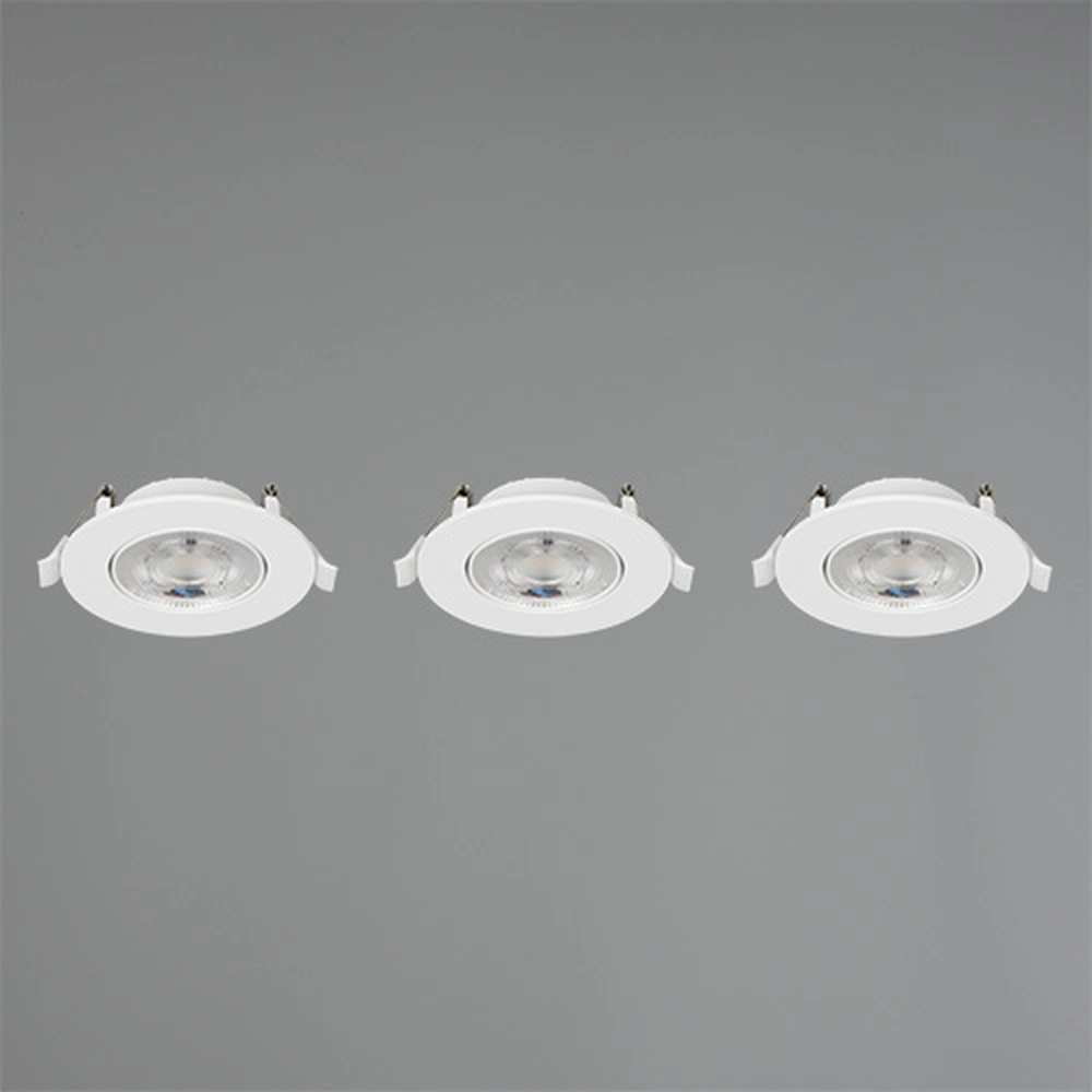 Set van 3 inbouwspot Altai wit Trio 4017807712247