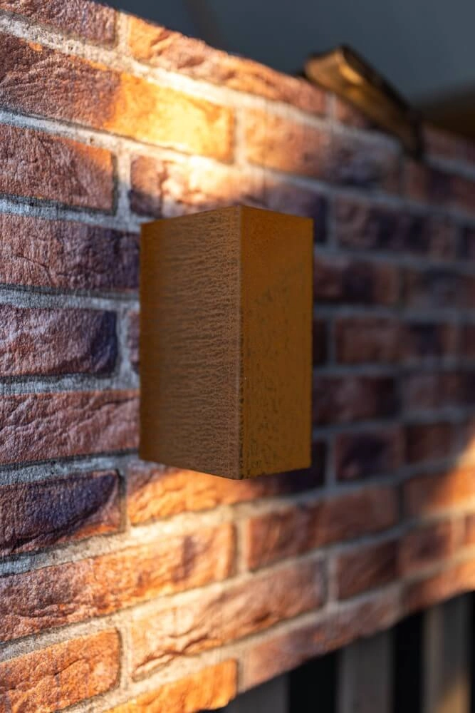 Wandverlichting Gis Up - Down corten Wandverlichting Gis Up - Down corten