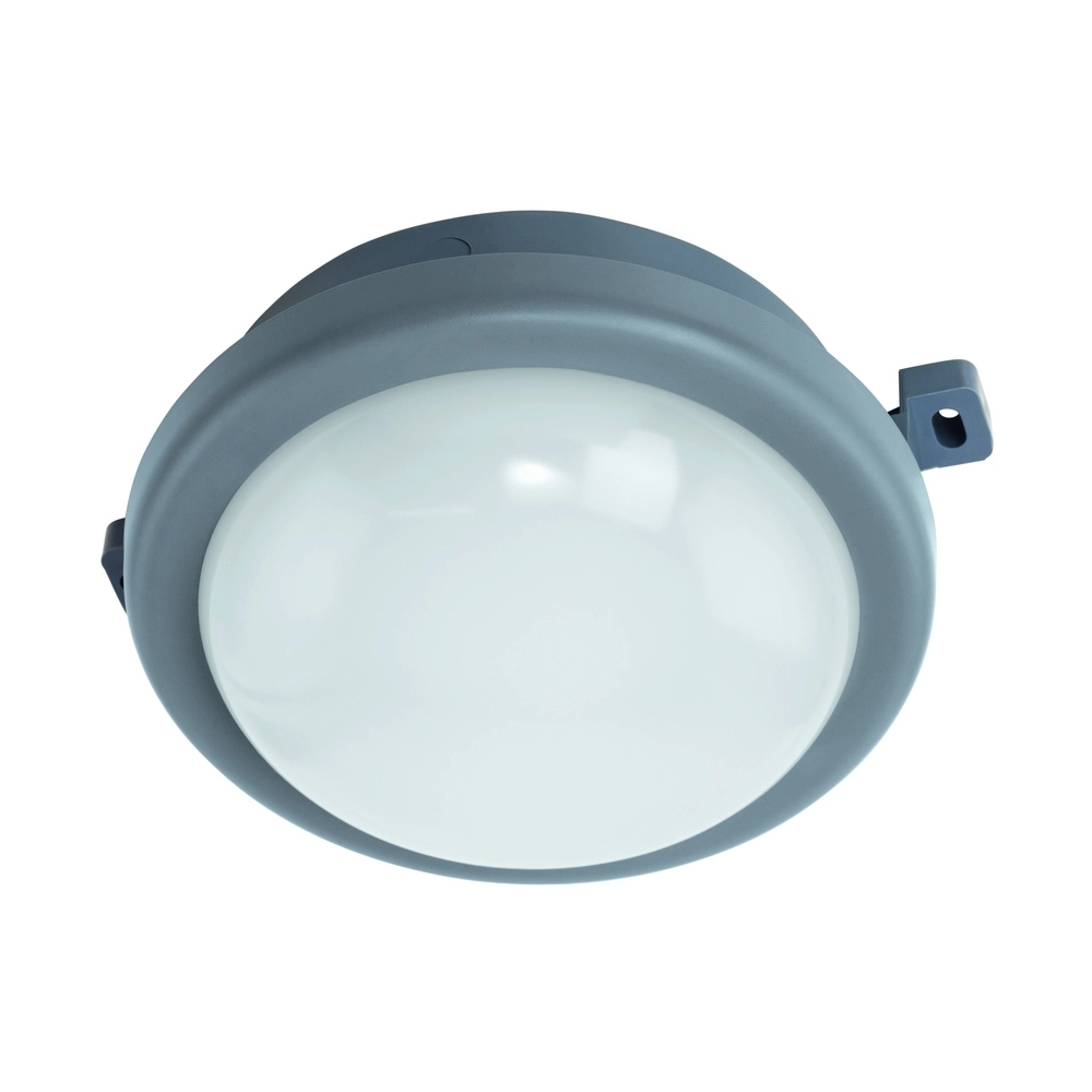 Plafondlamp Pescolla grijs rond