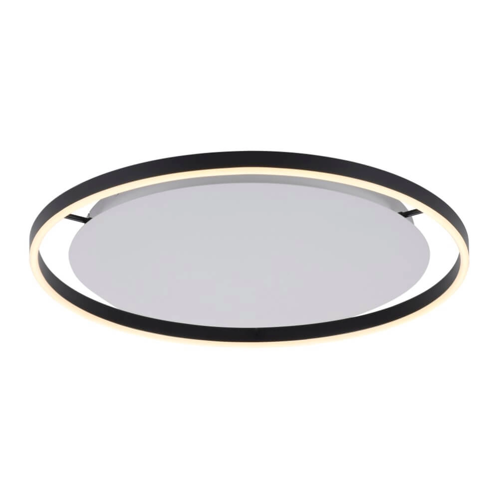 Plafondlamp Ritus zwart Ø 58,5cm Just Light 4043689983932