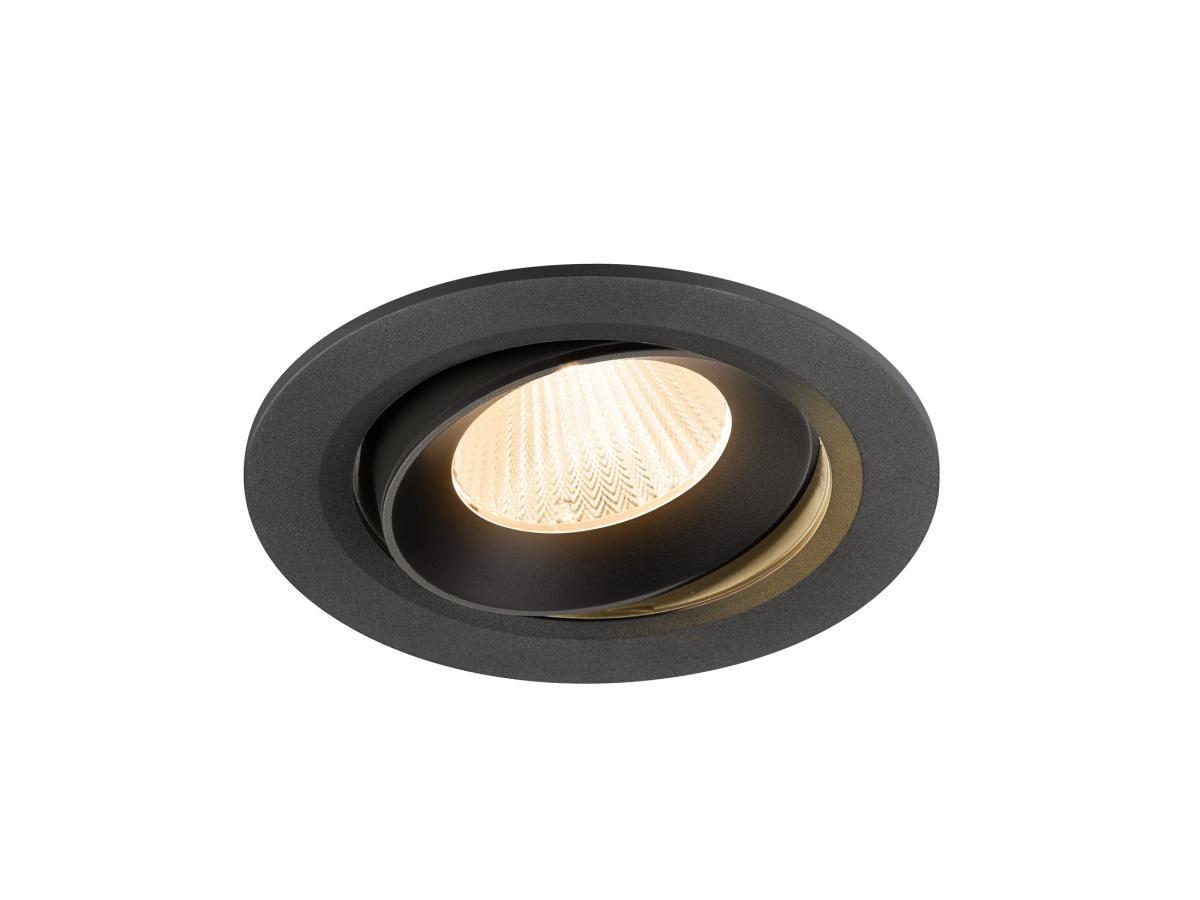 Inbouwspot Numinos Move L zwart 2700K - 40gr