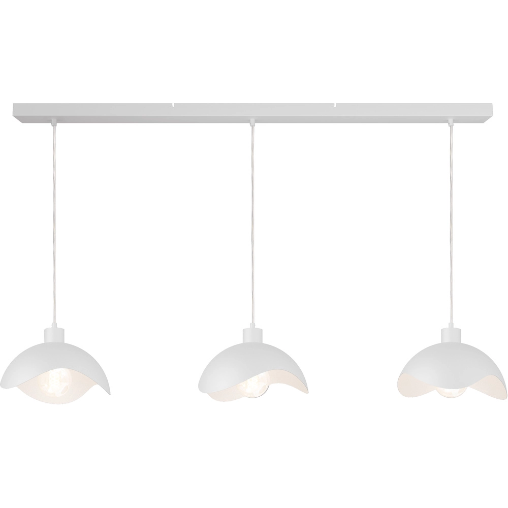 Kantoor hanglamp Volta 3x Ø30cm - wit