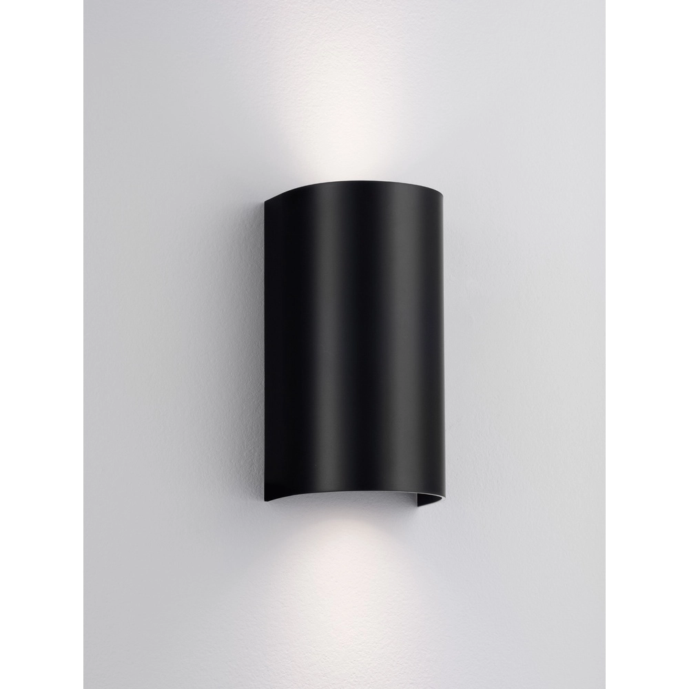 Up en downlighter York zwart