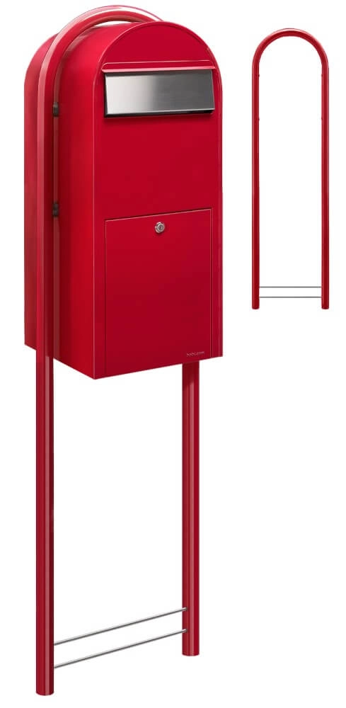 Brievenbus Jumbo 3001 i Helderrood Bobi 6417237026187