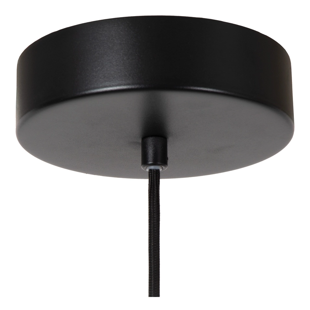 Strakke hanglamp Menga Ø 40cm wit glas Premium by Lucide 5411212251183