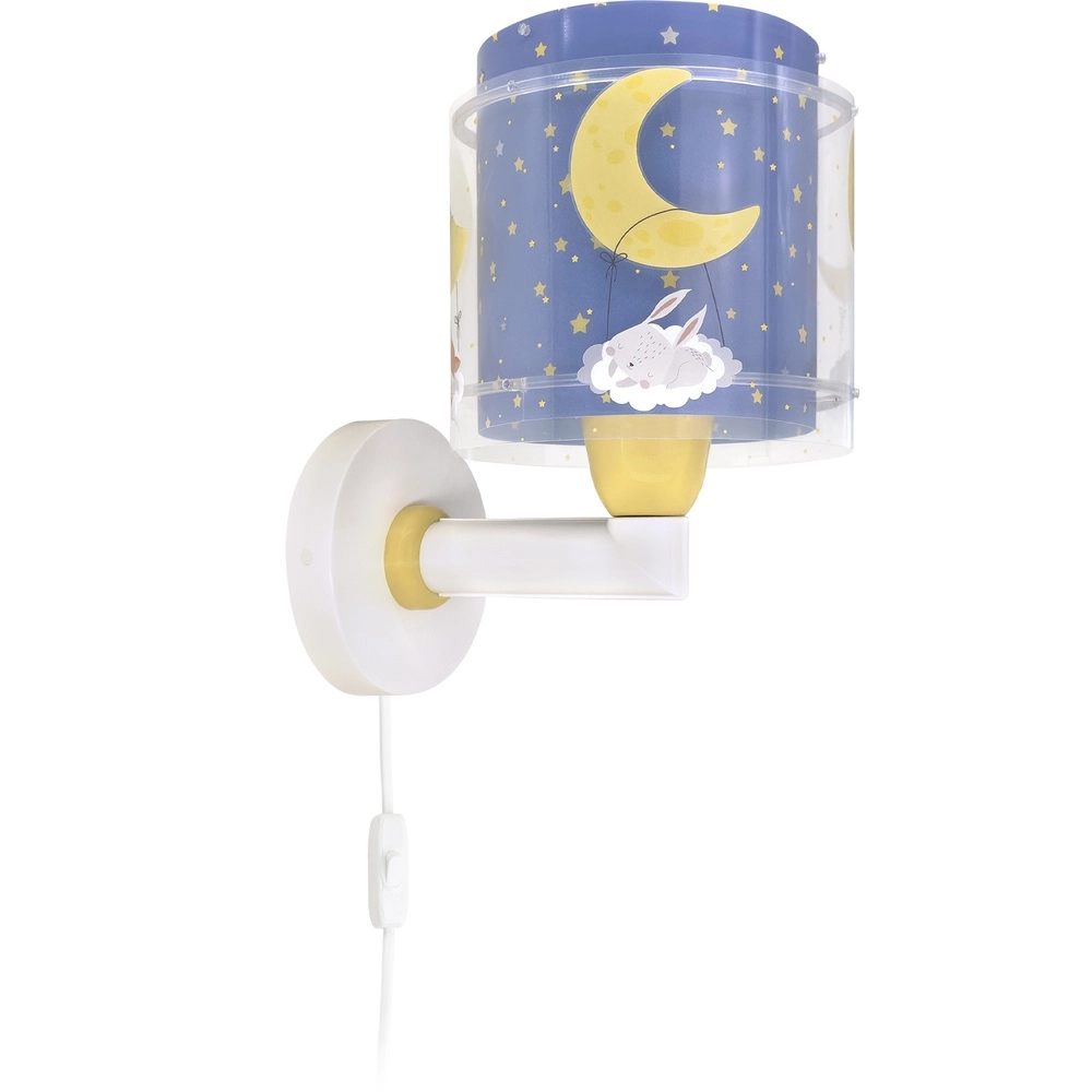 Kinderkamer wandlamp Moon Dreams blauw Dalber 8420406766393