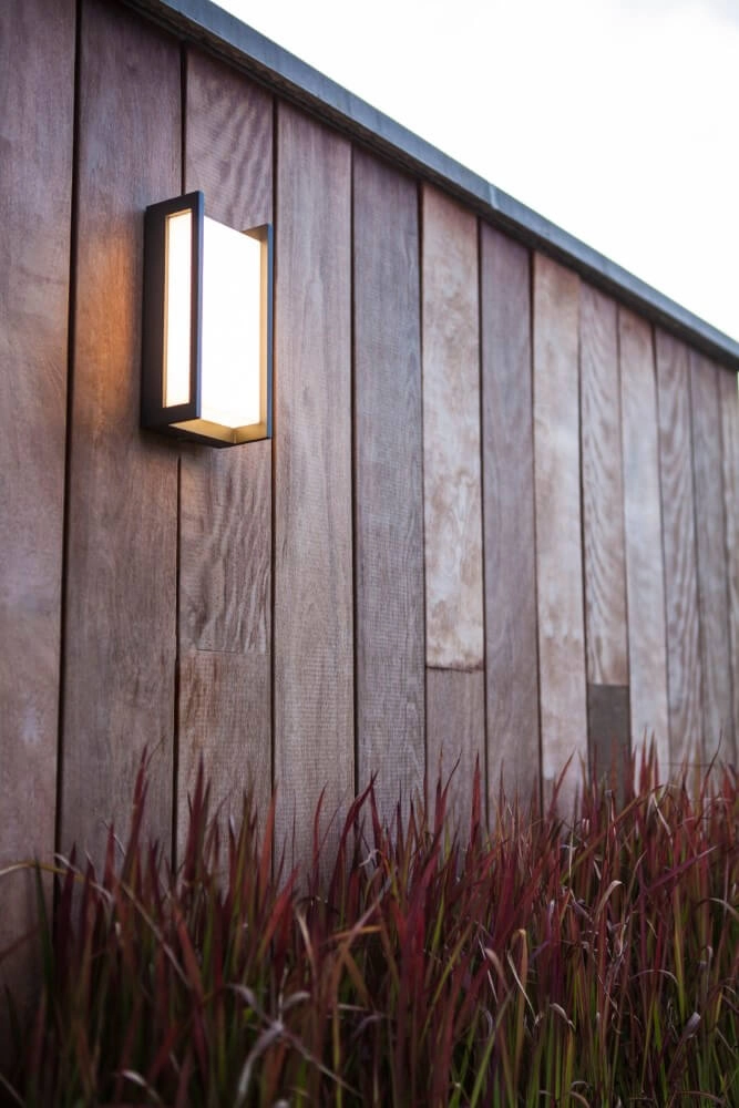 Design buitenlamp Qubo antraciet Lutec 6939412047102