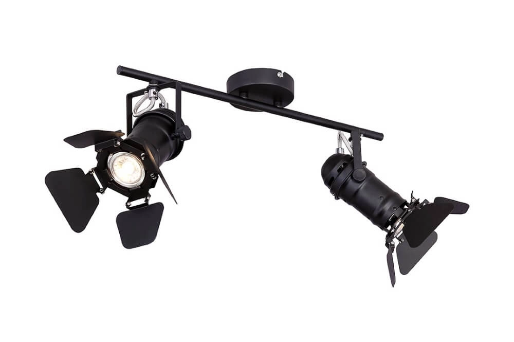 Zwarte plafondlamp Egon Zwarte plafondlamp Egon