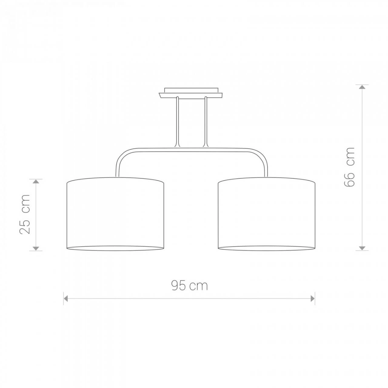 Strakke eetkamer hanglamp Alice Lyora 5903139496292