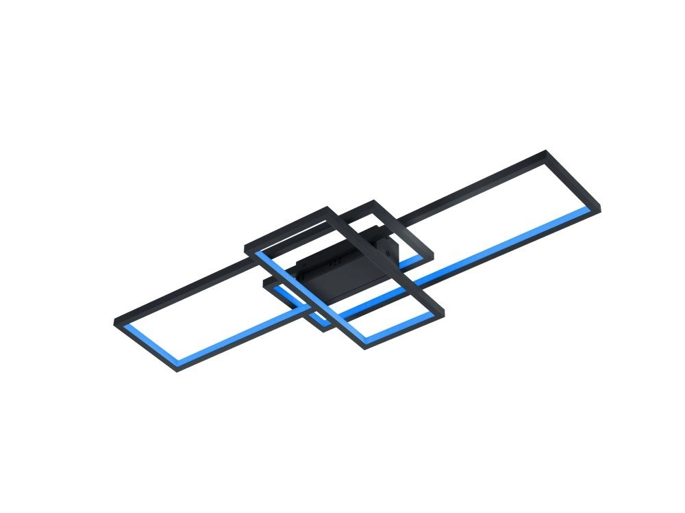 WiZ plafondlamp Thiago 104cm zwart Trio 4017807453751