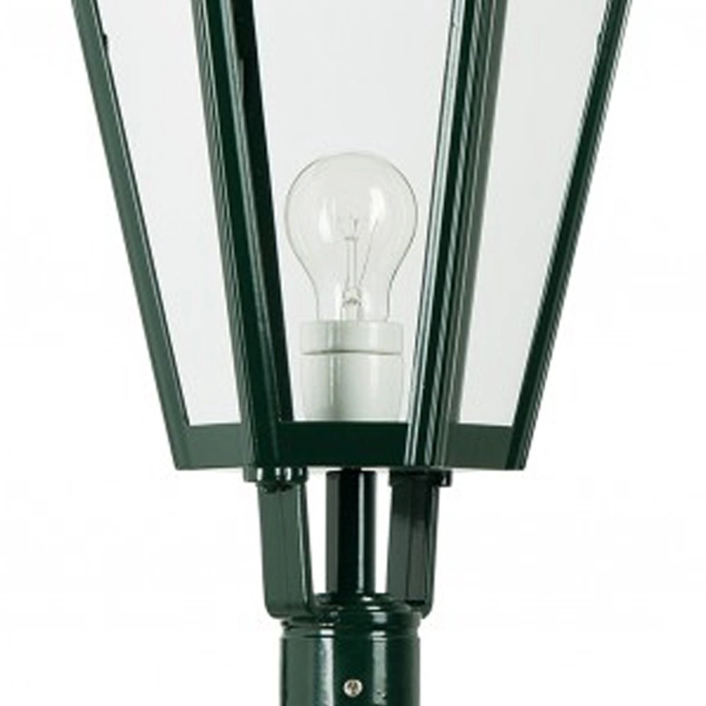 Nostalgische lantaarn lamp Bergum K7B met kronen - zwart KS Verlichting 8714732150941