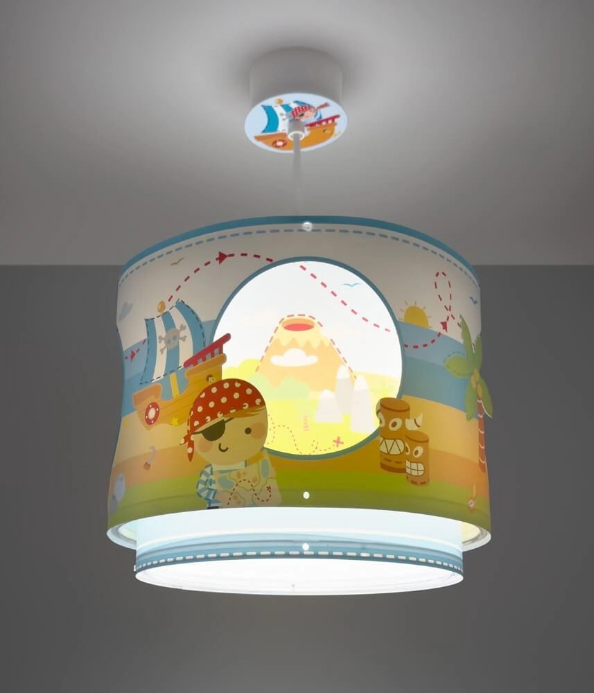Kinderkamer hanglamp Pirate Island Ø 26cm Dalber 8420406606521