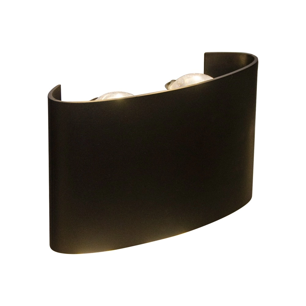 Design wandlamp Menton 12cm zwart