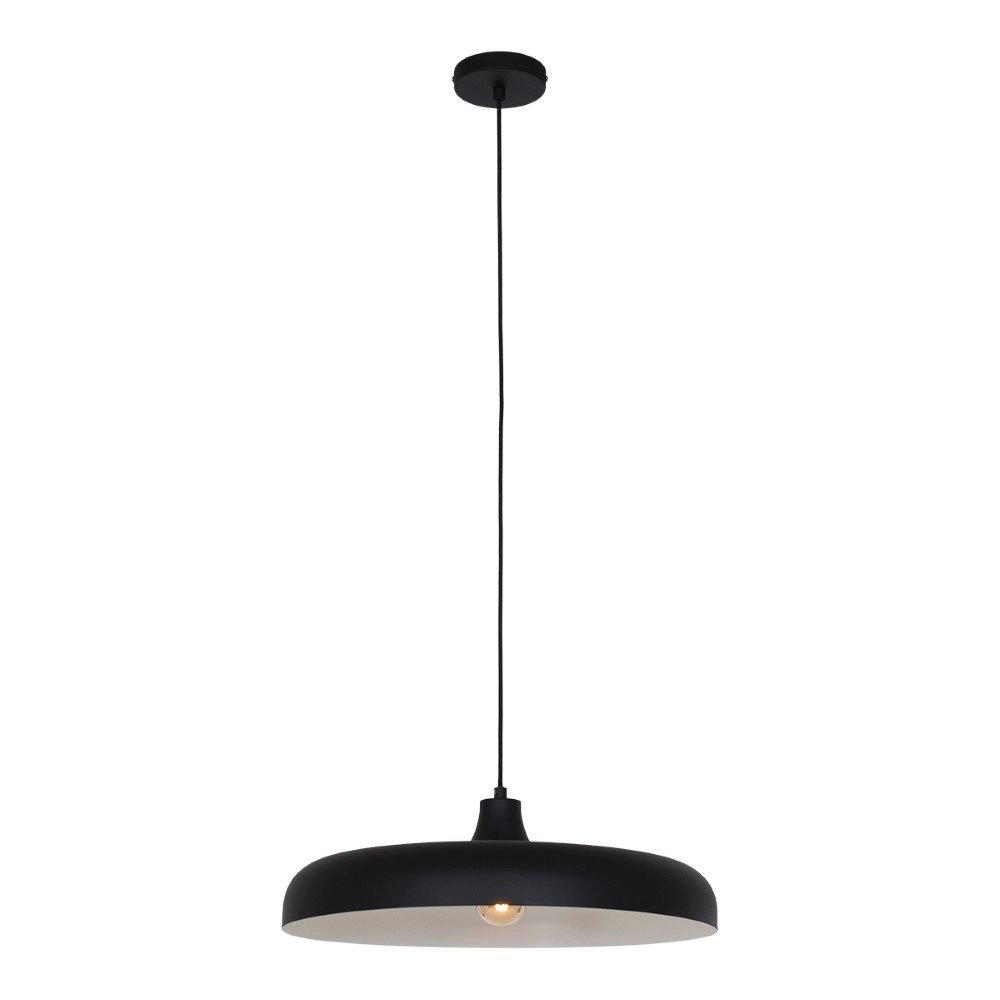 Zwarte hanglamp Krisip Ø 50cm Steinhauer 8712746132564