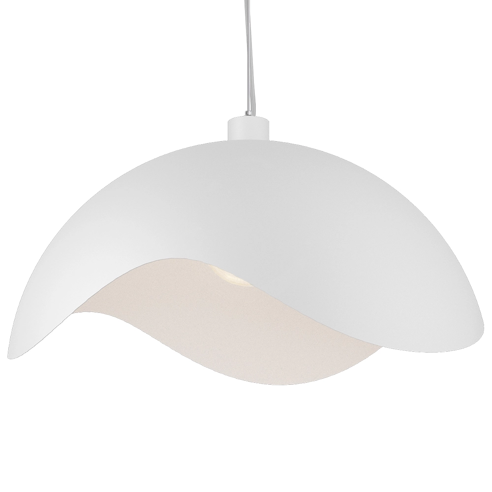 Design hanglamp Volta Ø60cm - golvend - wit Masterlight 8718121191294