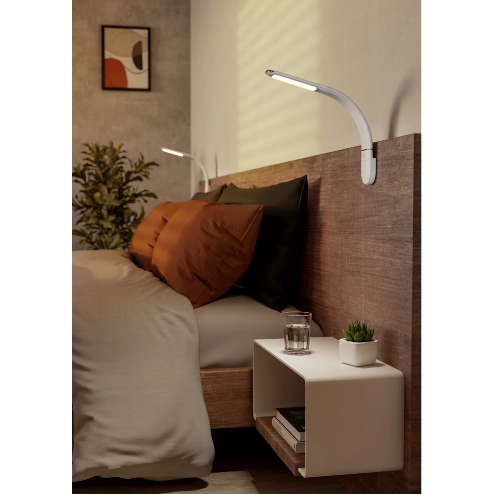 Klemlamp Bevadoro wit Eglo 9008606389216