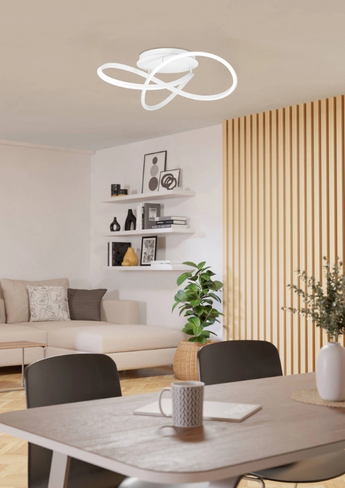 Design plafondlamp Riaza wit Ø 83cm Stars of Light 9008606357710