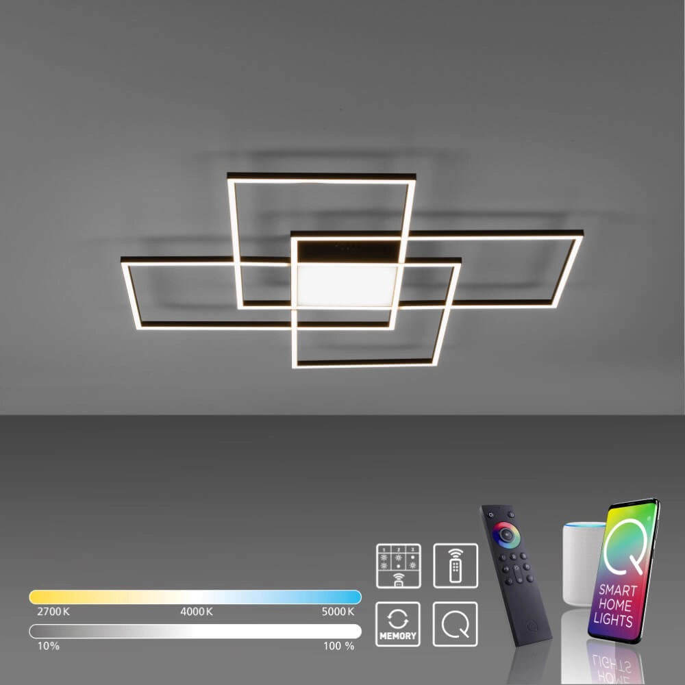 Design plafondlamp Q-Asmin M Paul Neuhaus 4012248366486
